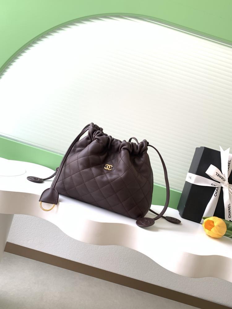 Leather Bucket Bag