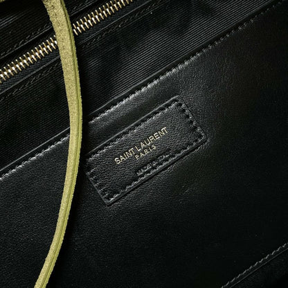 Classic Leather Top Handle Bag