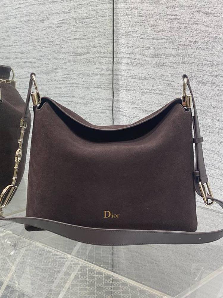 Suede Hobo Bag