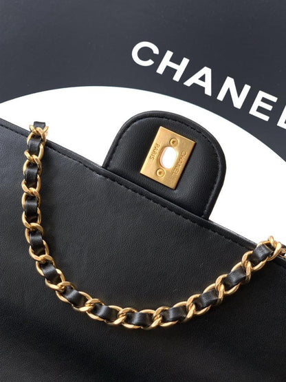 Leather Top Handle Bag