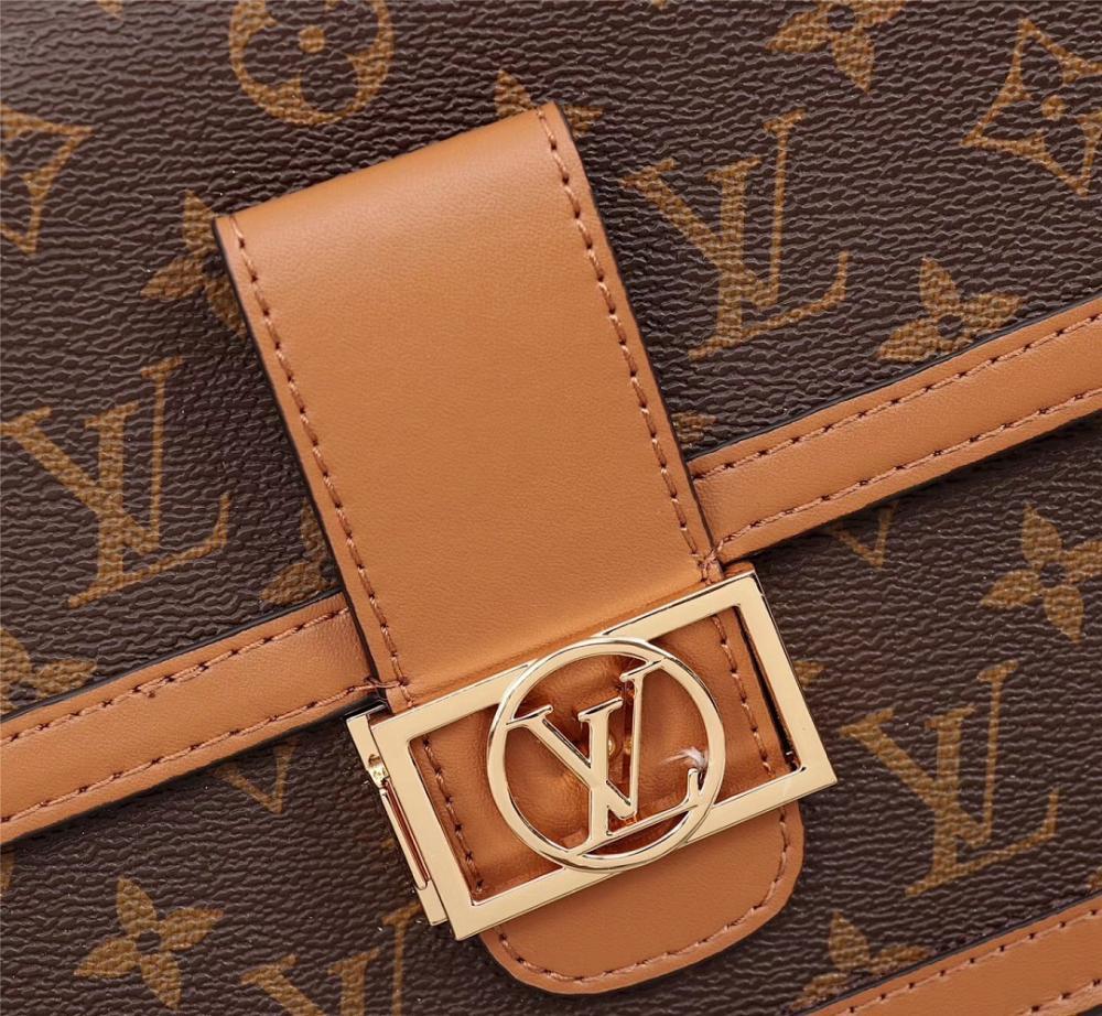 Luxury Stylish Monogram Leather Top Handle Bag