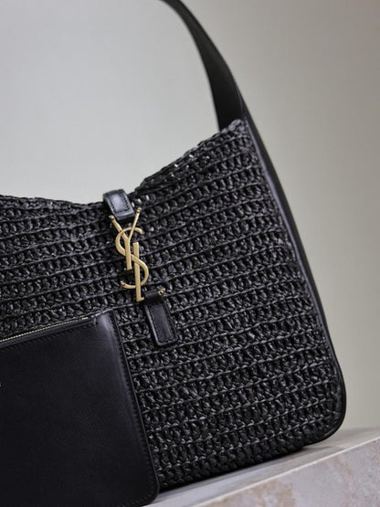 Classic Woven Raffia Top Handle Bag – Special Edition
