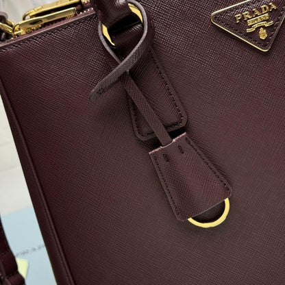 Saffiano Leather Shoulder Bag