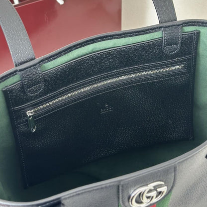 Leather Top Handle Bag