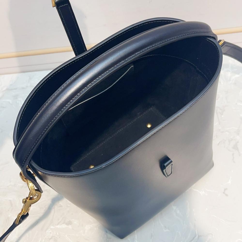 Leather Bucket Bag