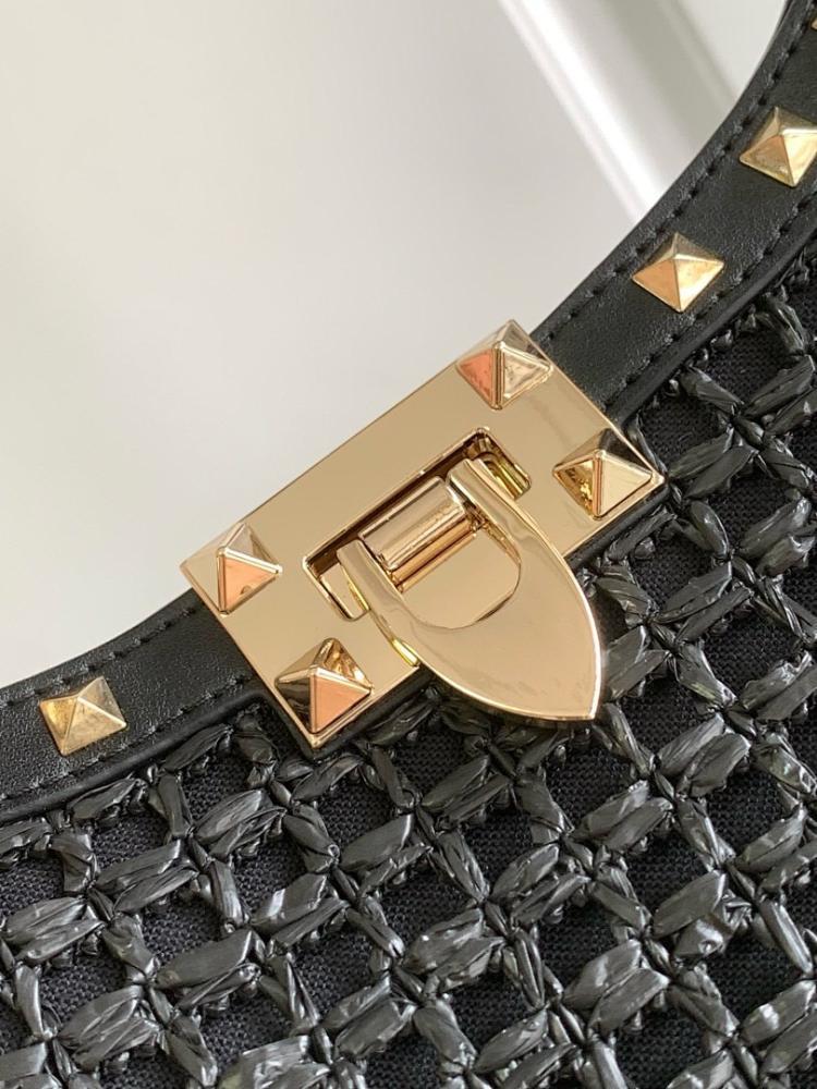 Stylish Premium Woven Raffia Shoulder Bag