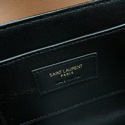 Leather Top Handle Bag