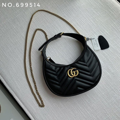 Luxury Refined Leather Shoulder Bag