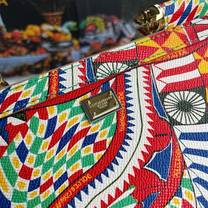 Alma Printed Leather Shoulder Bag