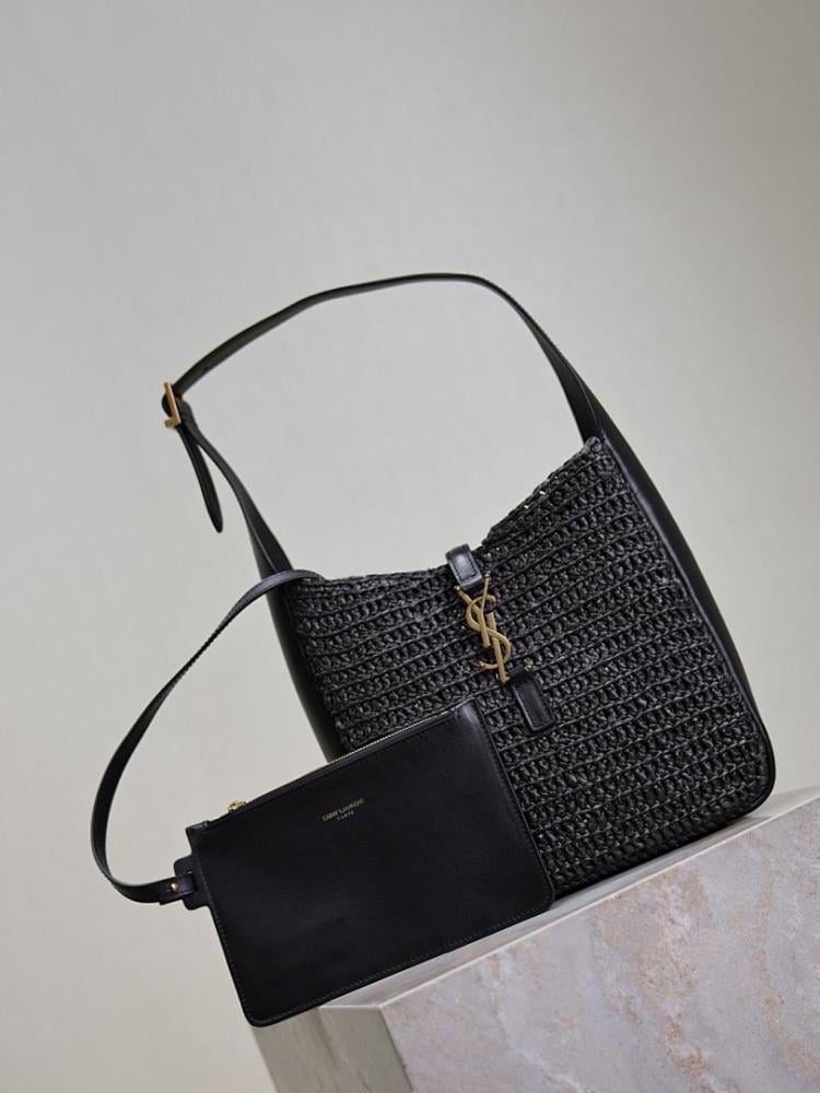Classic Woven Raffia Top Handle Bag – Special Edition