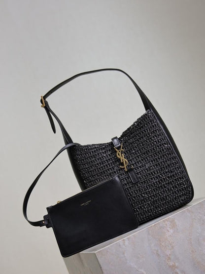 Classic Woven Raffia Top Handle Bag – Special Edition