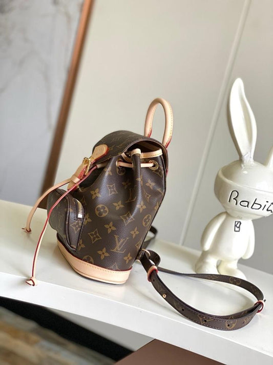 Stylish Refined Leather Backpack