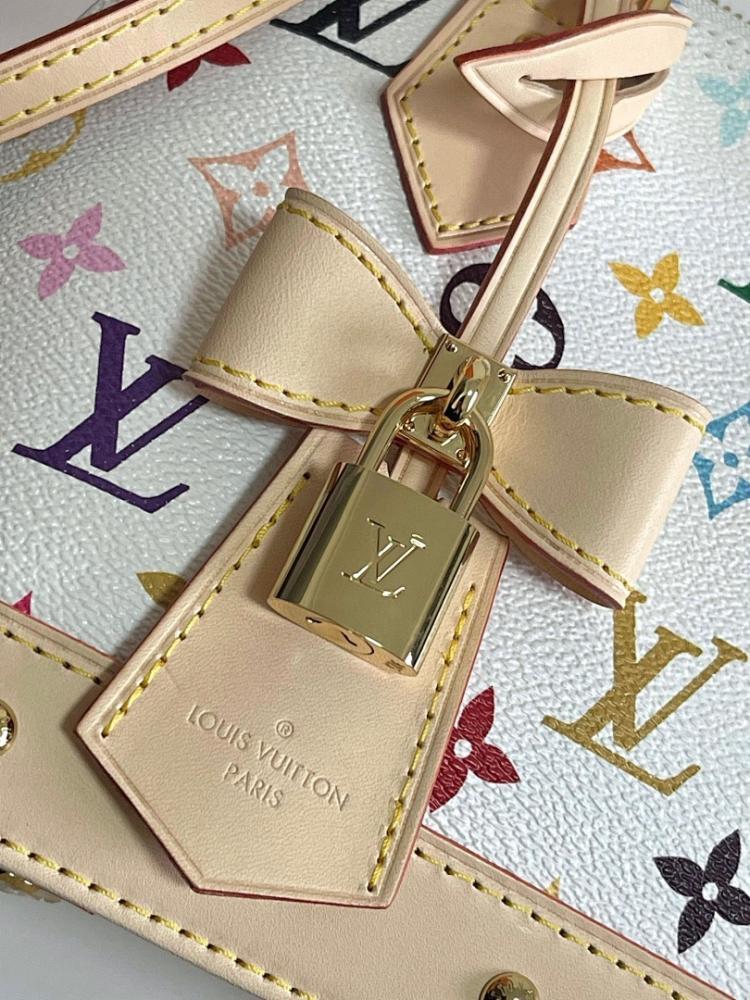 Alma Monogram Calfskin Shoulder Bag