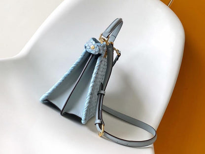 Classic Leather Top Handle Bag