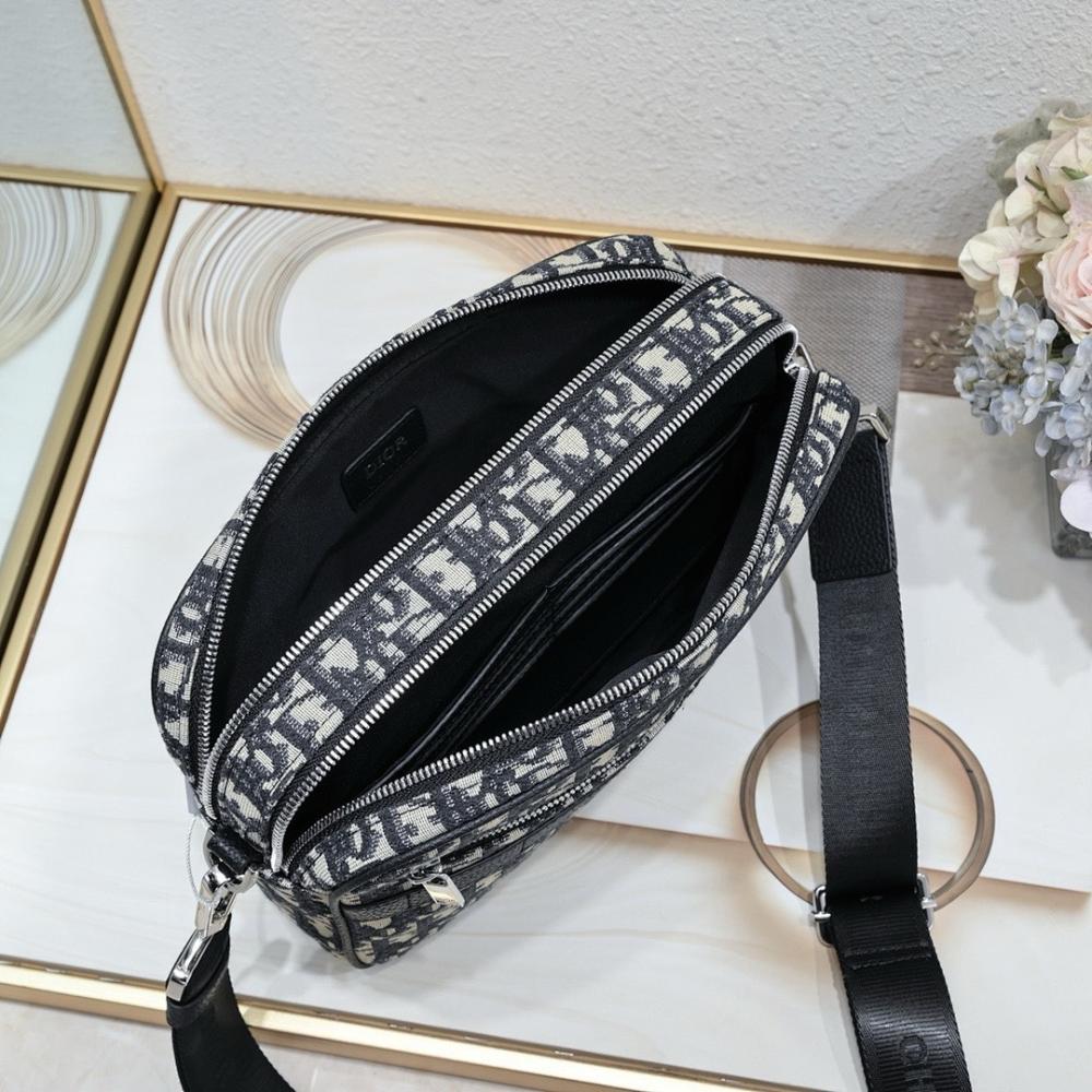 Stylish Black Printed Calfskin Shoulder Bag – Special Edition