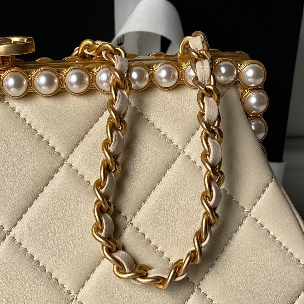 Gold Lambskin Wallet