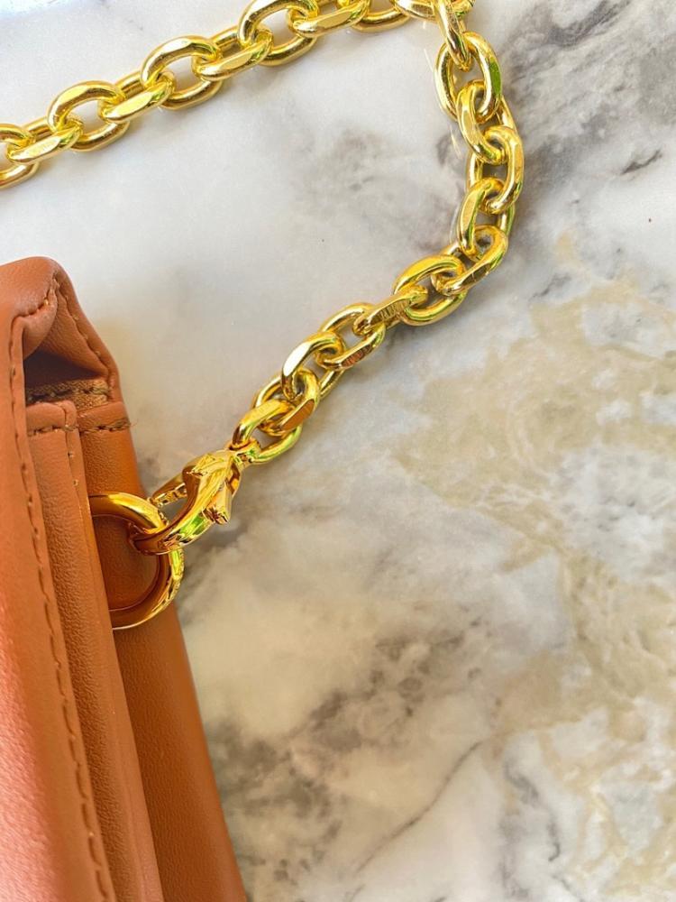 Modern Luxury Leather Top Handle Bag