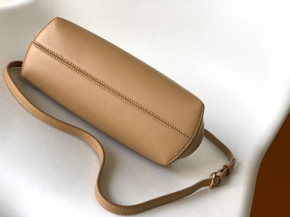 Leather Top Handle Bag
