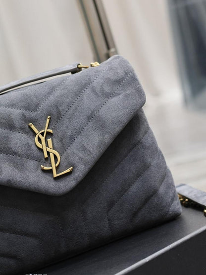 Stylish Premium Gold Leather Crossbody Bag