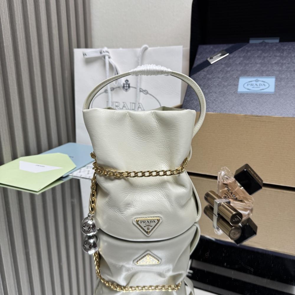 Leather Bucket Bag