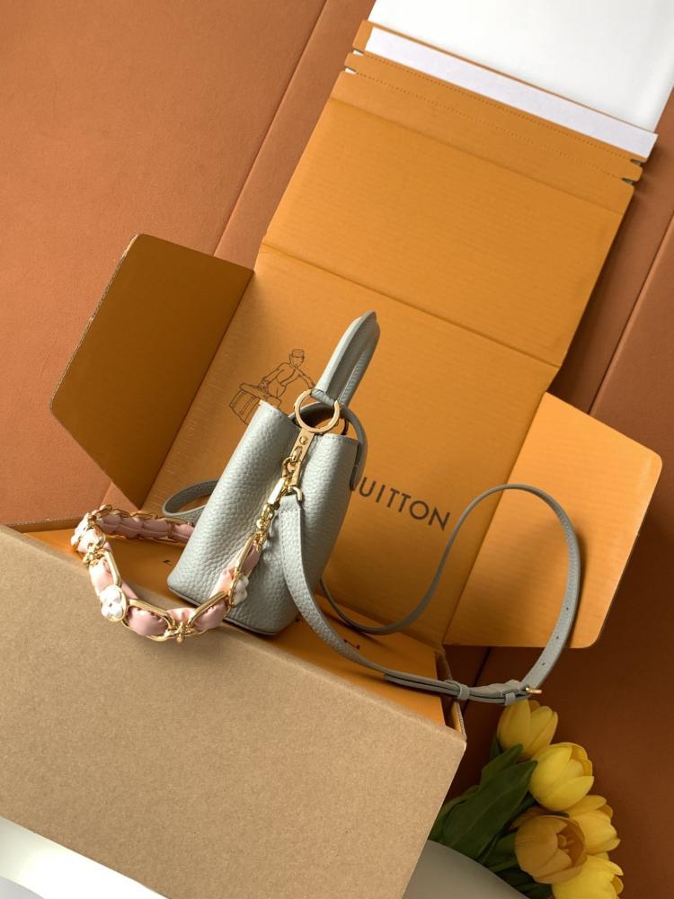 Gold Top Handle Bag