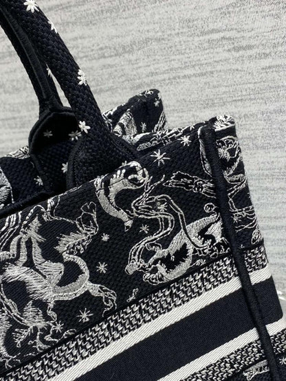 Embroidered Tote Bag