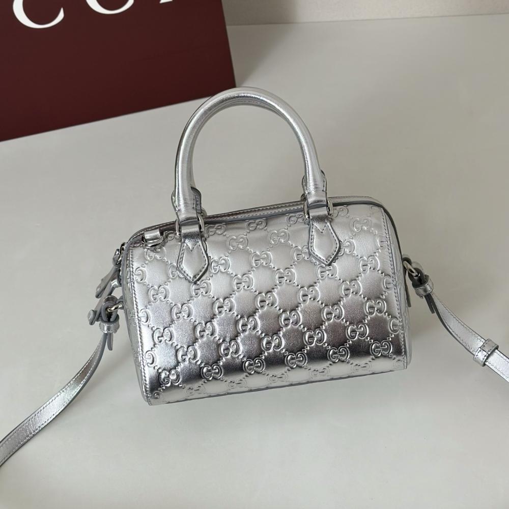 Leather Top Handle Bag