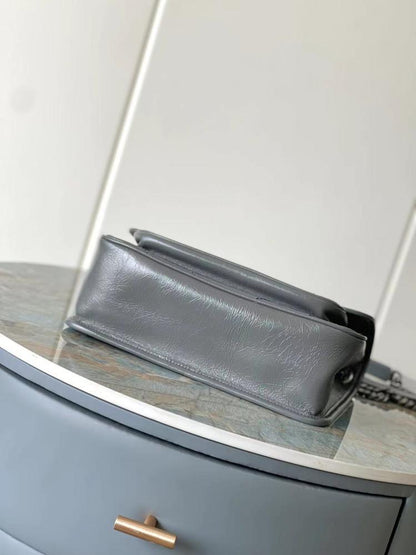 Leather Top Handle Bag