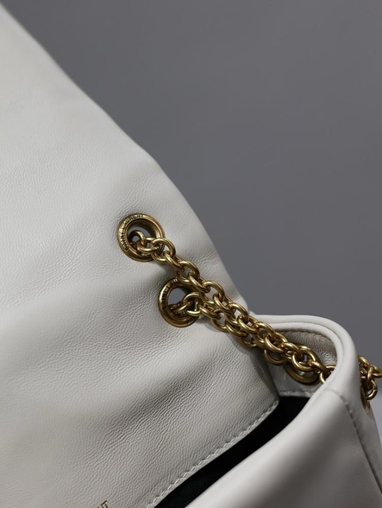 Modern Elegant Lambskin Top Handle Bag