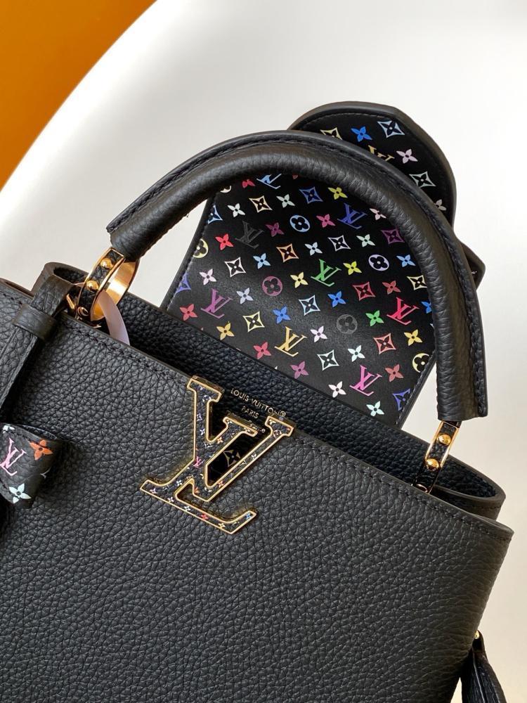 Leather Top Handle Bag