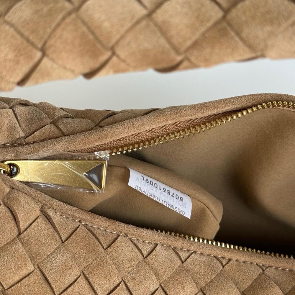 Jodie Woven Suede Shoulder Bag