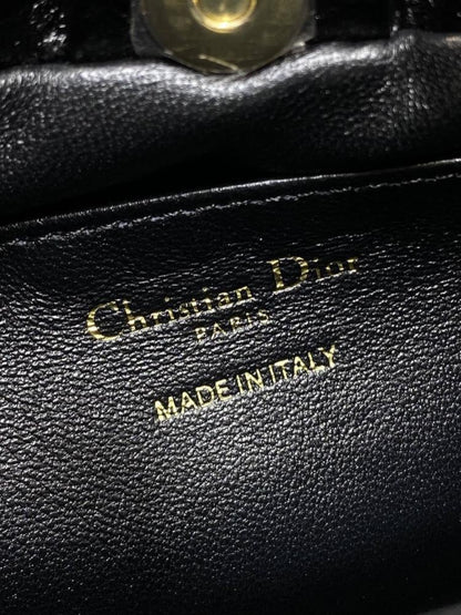 Lambskin Top Handle Bag