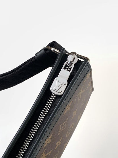 Elegant Stylish Monogram Leather Shoulder Bag – Special Edition