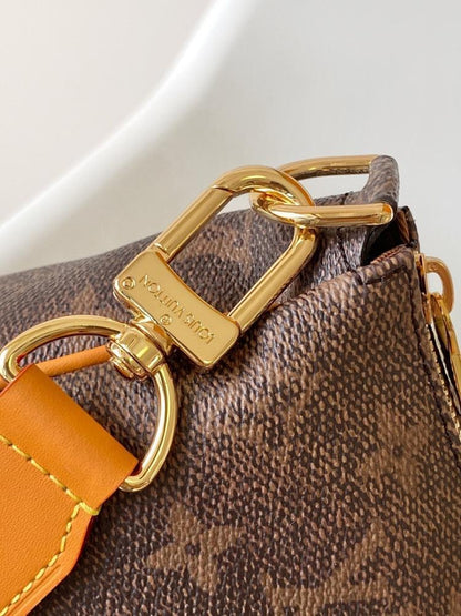 Alma Monogram Top Handle Bag
