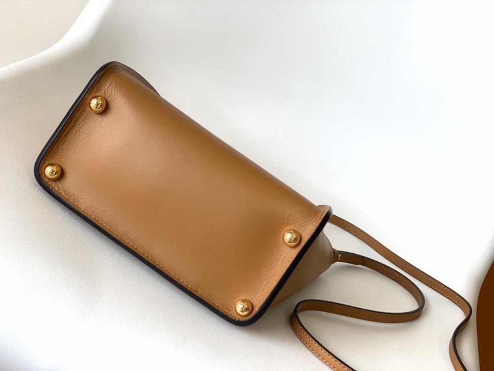 Leather Top Handle Bag