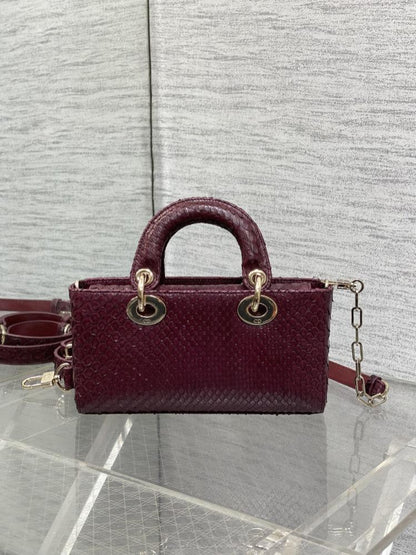 Leather Top Handle Bag