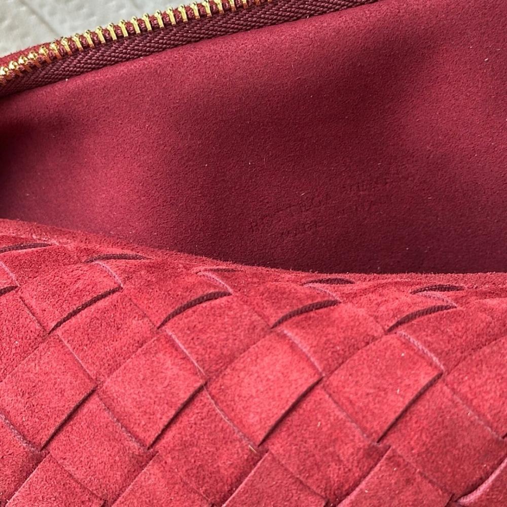 Jodie Woven Suede Shoulder Bag