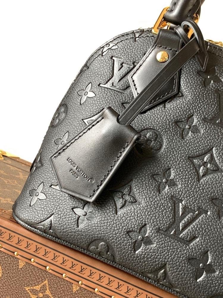 Alma Gold Quilted Leather Bag
