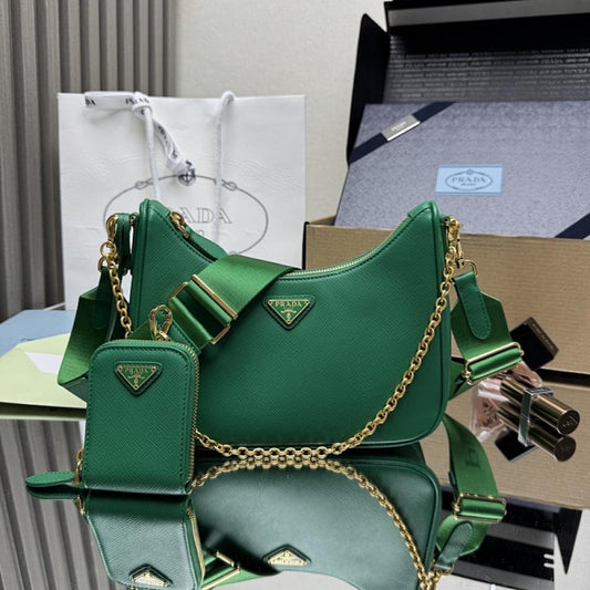Nylon Hobo Bag