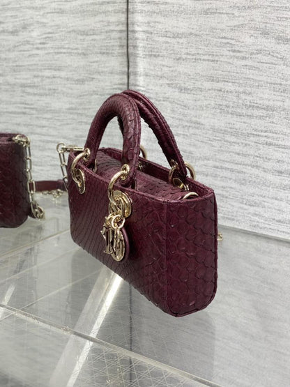 Leather Top Handle Bag