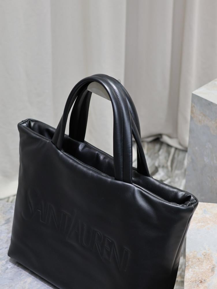Modern Refined Leather Top Handle Bag