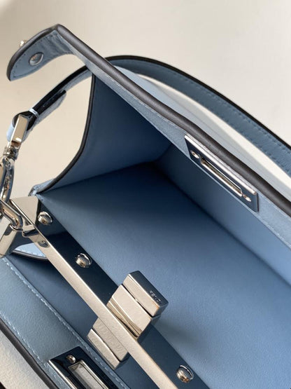Leather Top Handle Bag