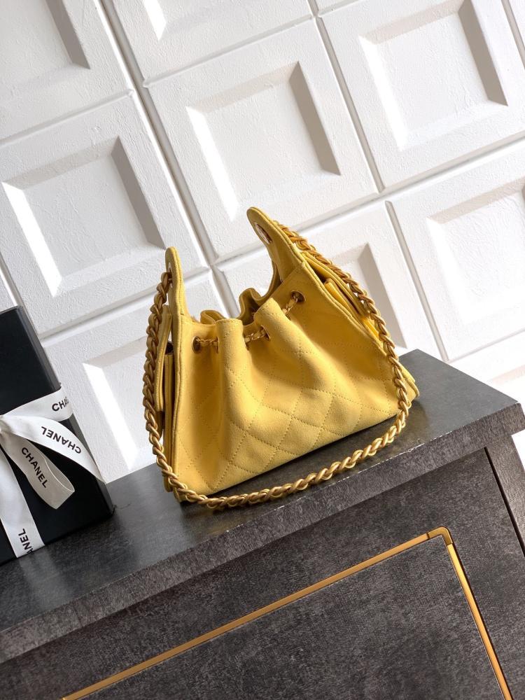 Leather Bucket Bag