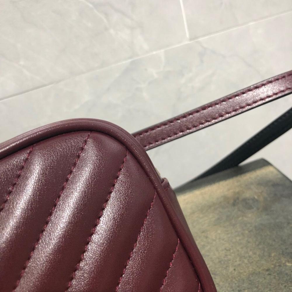 Classic Modern Calfskin Crossbody Bag