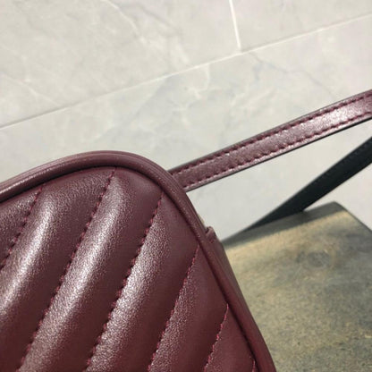 Classic Modern Calfskin Crossbody Bag