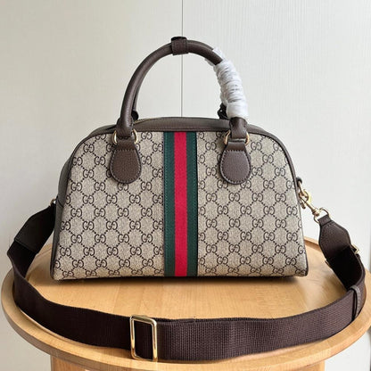 Ophidia Monogram Top Handle Bag