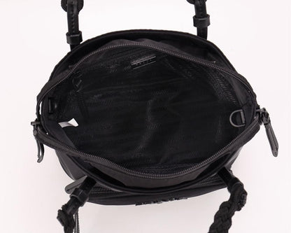 Modern Premium Leather Top Handle Bag