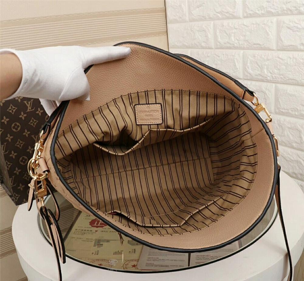 Modern Refined Monogram Top Handle Bag