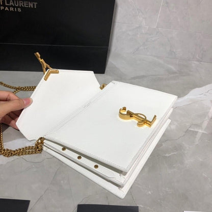 Modern Luxury Studded Leather Top Handle Bag