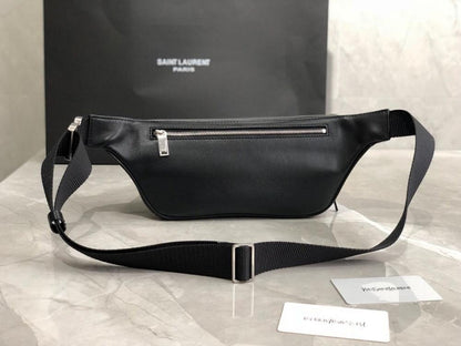 Arco Black Lambskin Bag